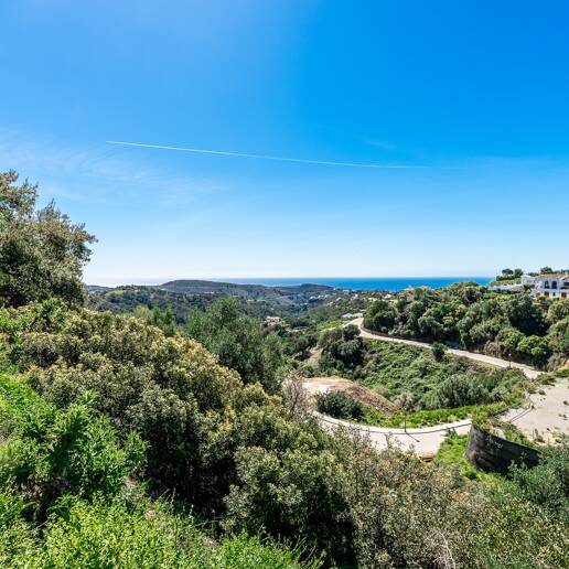 Plot with License in Monte Mayor with Stunning Panoramic Seaviews
