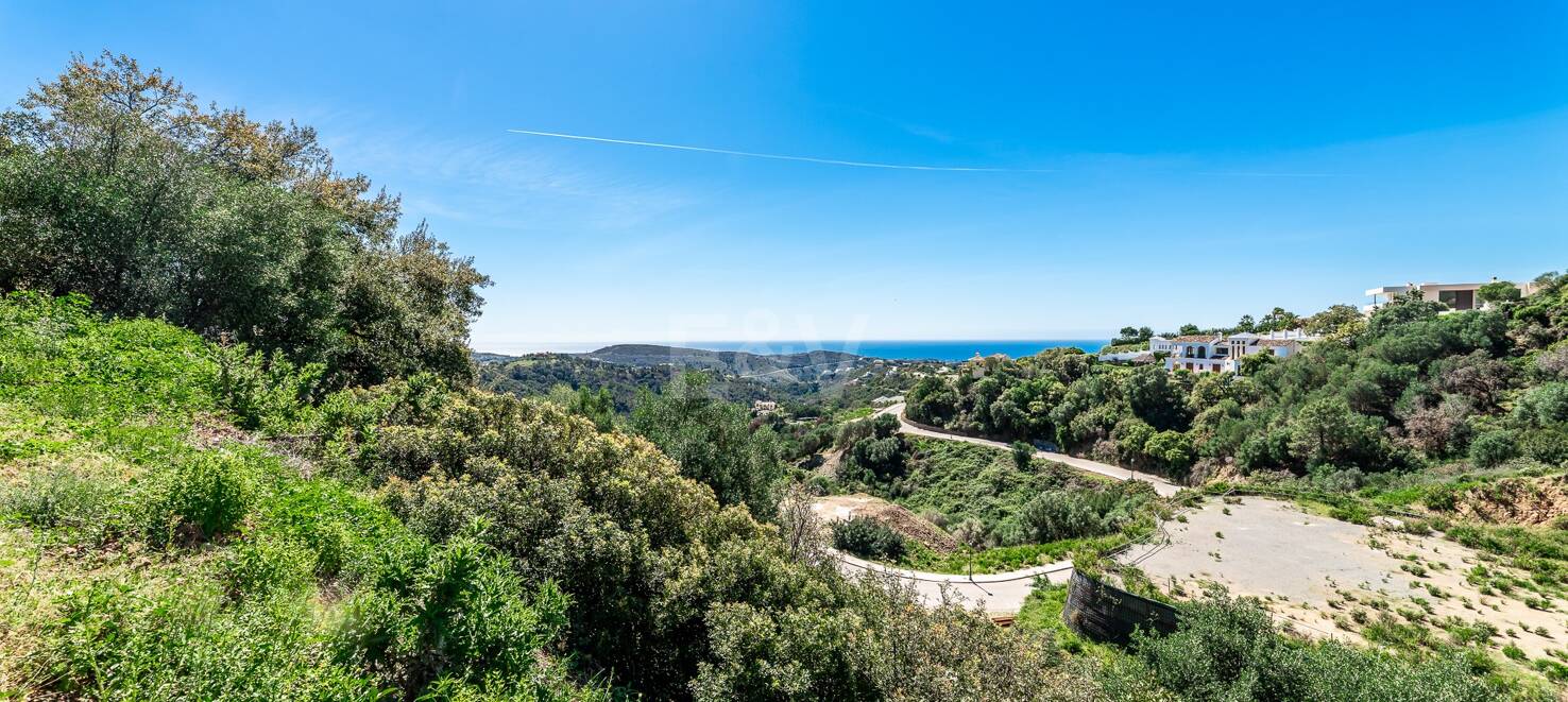 Plot with License in Monte Mayor with Stunning Panoramic Seaviews
