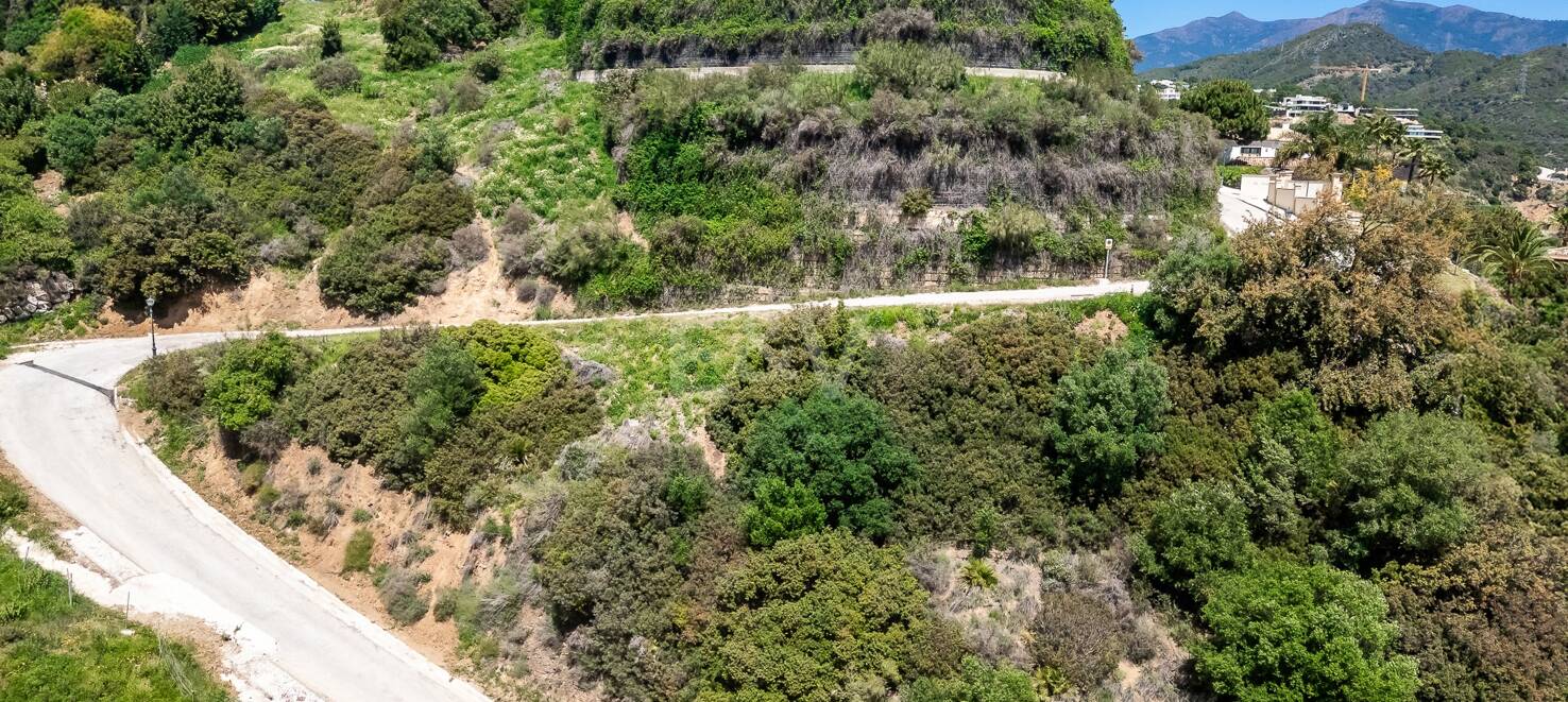 Plot with License in Monte Mayor with Stunning Panoramic Seaviews