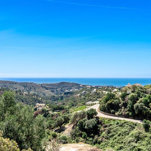 Plot with License in Monte Mayor with Stunning Panoramic Seaviews