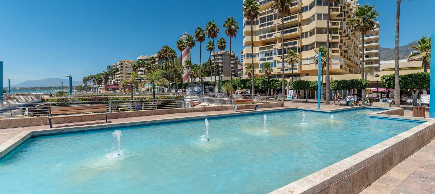 Modern Beachfront Apartment with Stunning Sea Views on Marbella’s Promenade