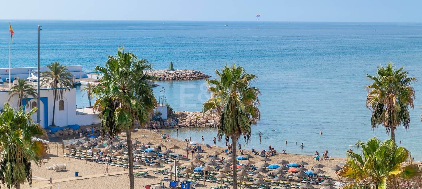 Modern Beachfront Apartment with Stunning Sea Views on Marbella’s Promenade