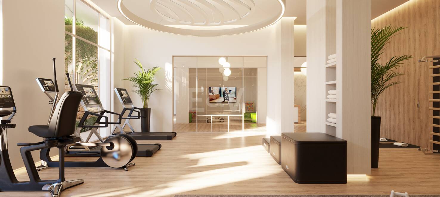 Modern Luxury Garden apartment with panoramic sea views in gated community