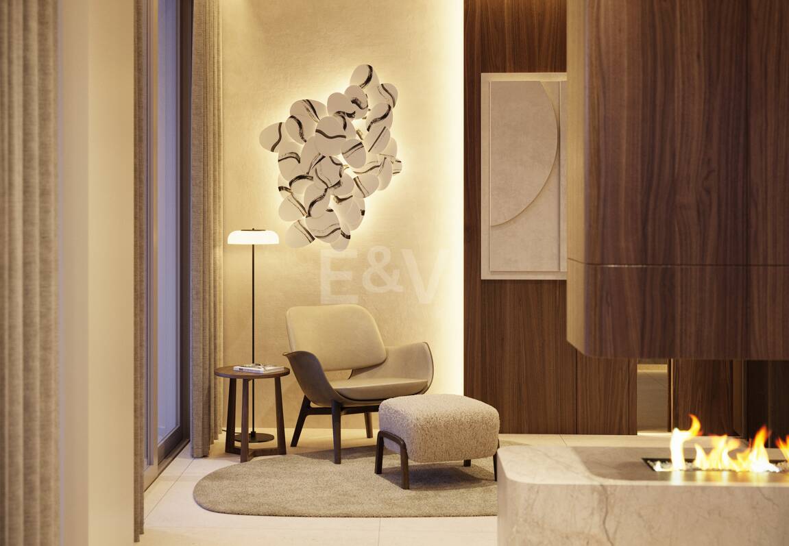 Modern Luxury Garden Apartment avec vue panoramique sur la mer dans la communauté fermée