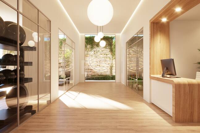 Modern Luxury Garden Apartment avec vue panoramique sur la mer dans la communauté fermée