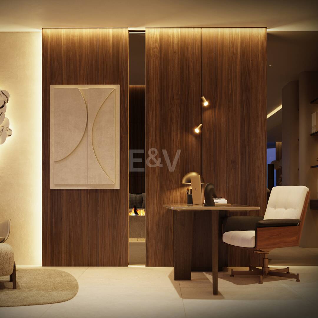 Modern Luxury Garden Apartment avec vue panoramique sur la mer dans la communauté fermée