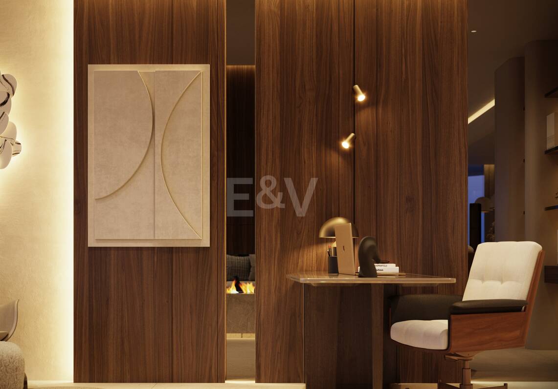 Modern Luxury Garden apartment with panoramic sea views in gated community