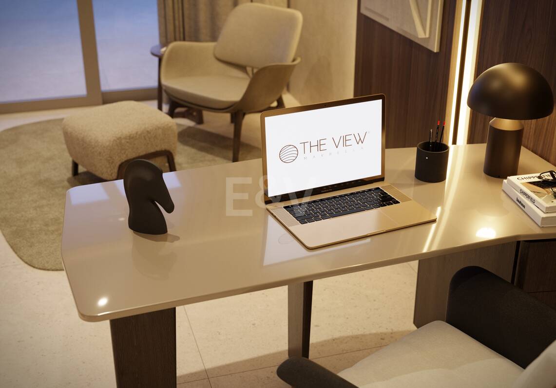 Modern Luxury Garden apartment with panoramic sea views in gated community