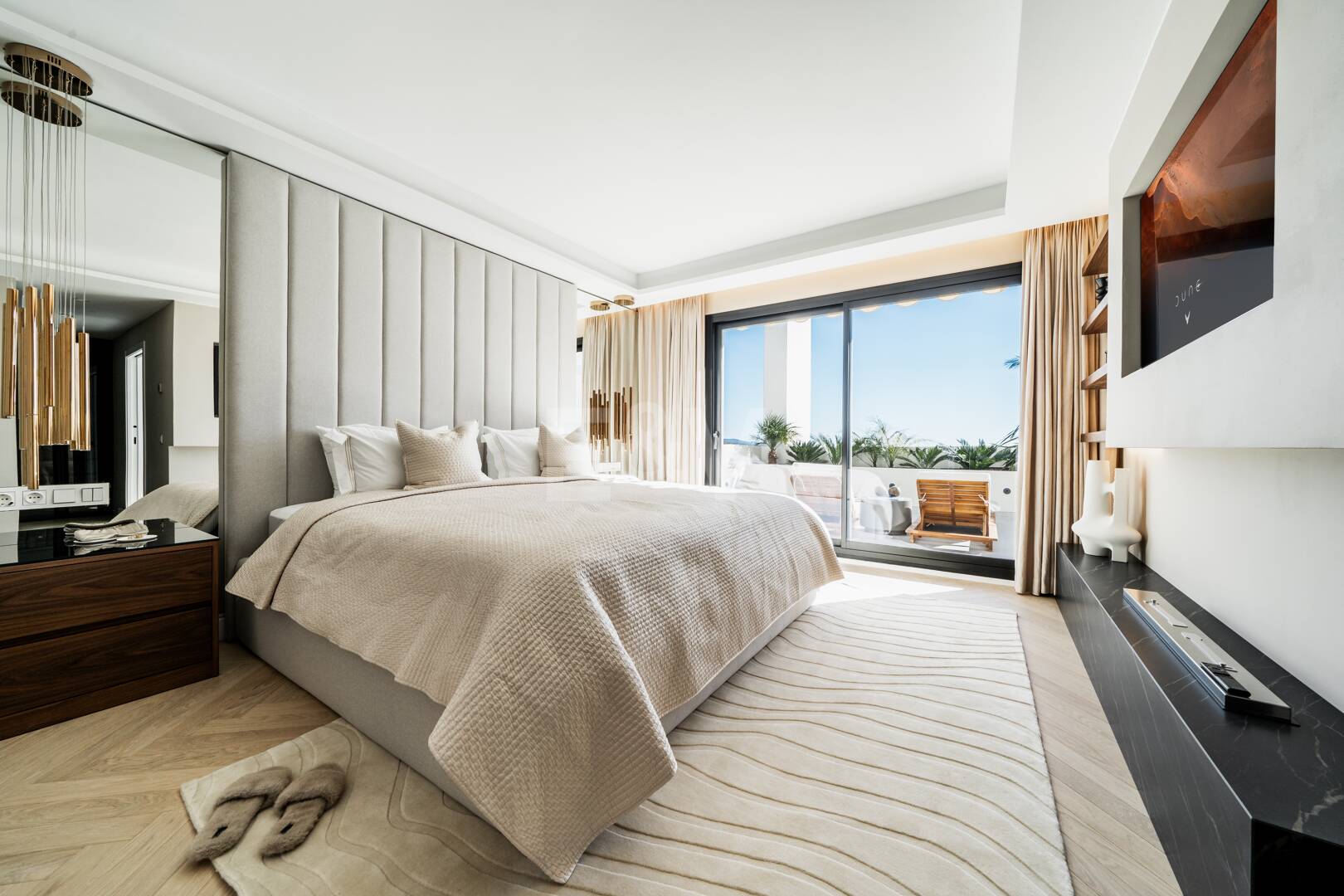 Elégant penthouse duplex à La Cerquilla avec vue spectaculaire sur la montagne