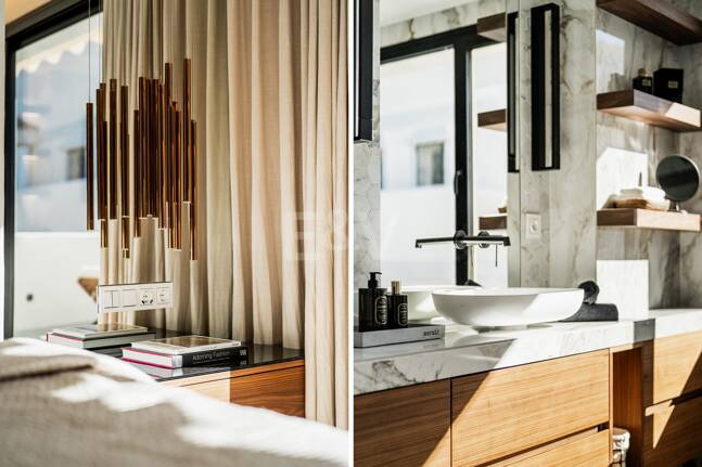 Elegant duplex takvåning i La Cerquilla med spektakulär utsikt över bergen