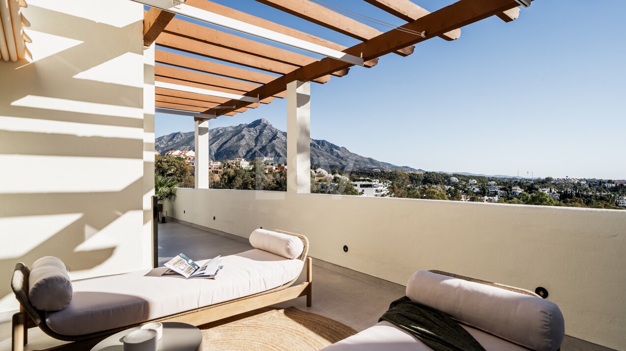 Appartement Terrasse à vendre en Palacetes Los Belvederes, Nueva Andalucia