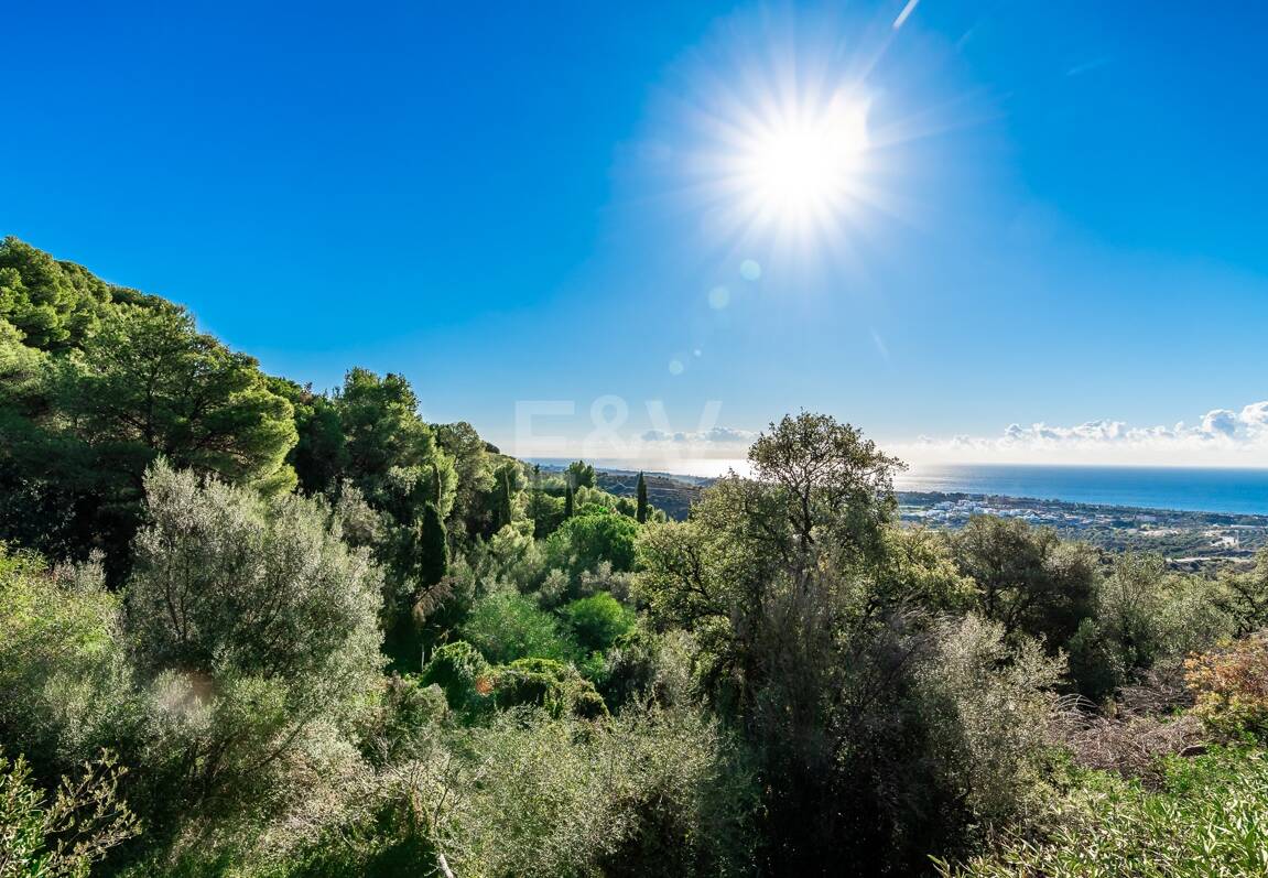 Großzügiges Grundstück in Los Monteros Altos mit Panoramablick