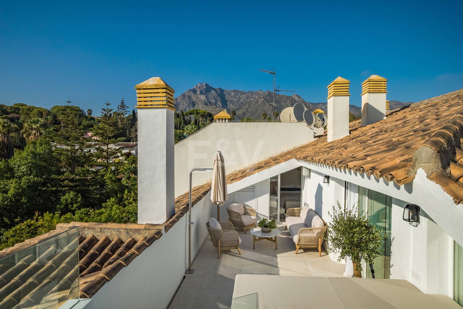 Lyx Duplex Penthouse med hisnande utsikt över Golden Mile