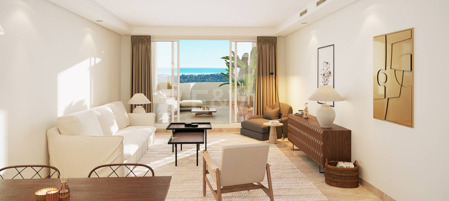 Apartment in Nueva Andalucia in tranquil area