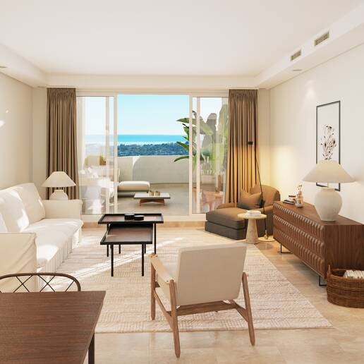 Apartment in Nueva Andalucia in tranquil area