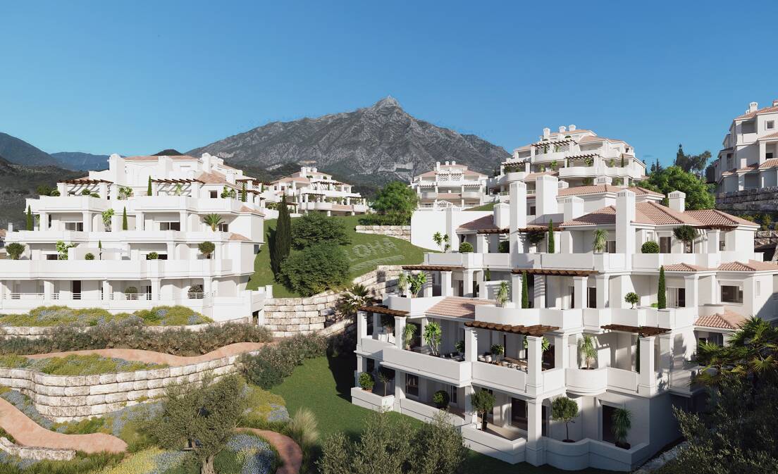 Wohnung in Nueva Andalucia in ruhiger Lage