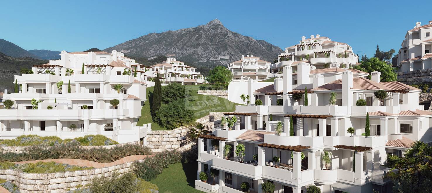 Apartment in Nueva Andalucia in tranquil area