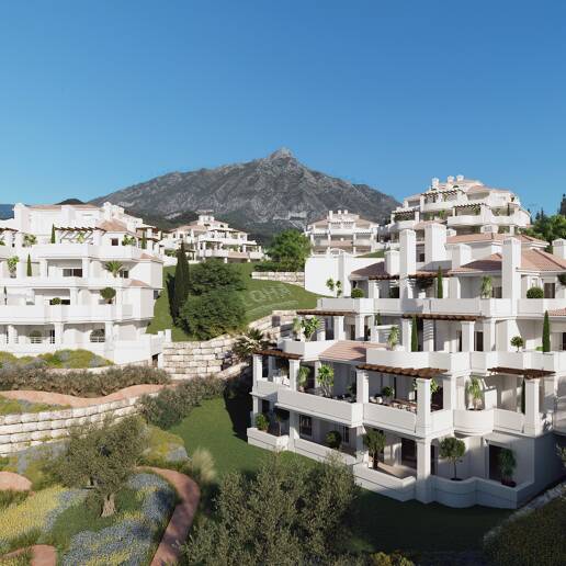 Apartment in Nueva Andalucia in tranquil area