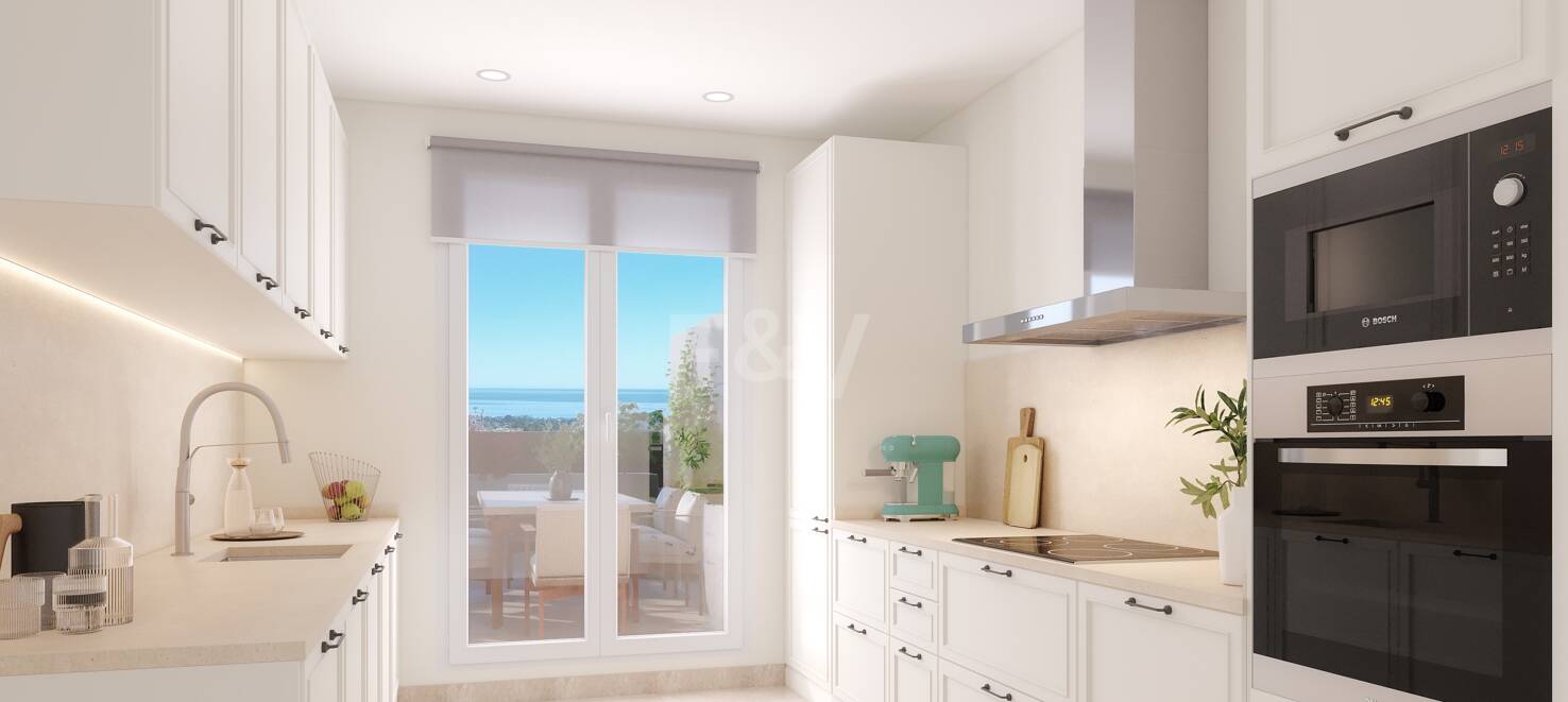 Apartment in Nueva Andalucia in tranquil area