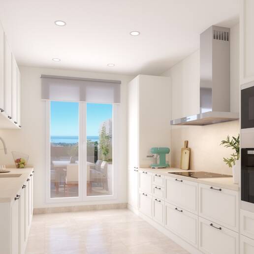 Apartment in Nueva Andalucia in tranquil area