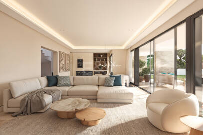 Nybyggd Villa bara fullbordad