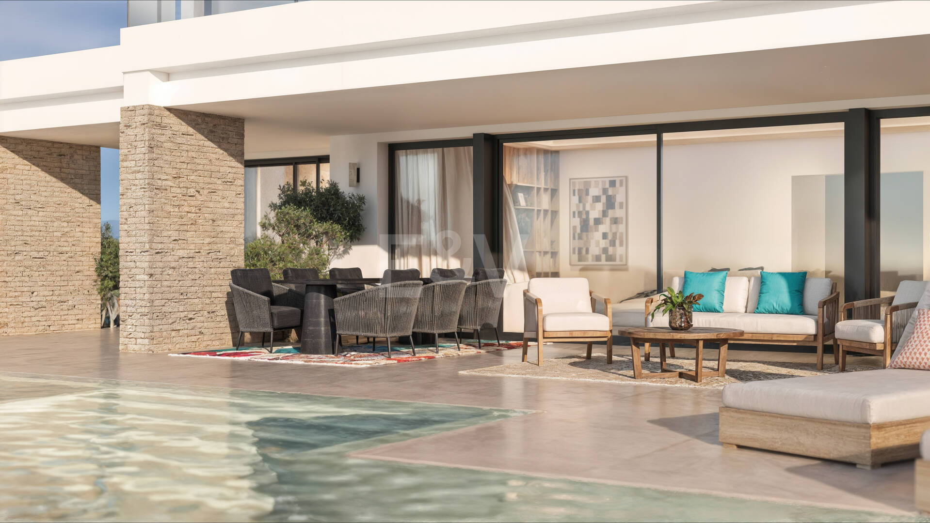 Nouvelle construction Villa juste terminée