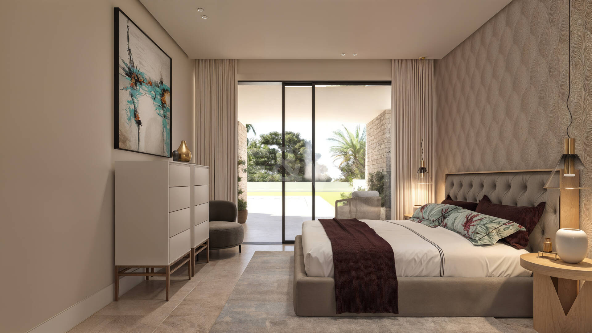 Nybyggd Villa bara fullbordad