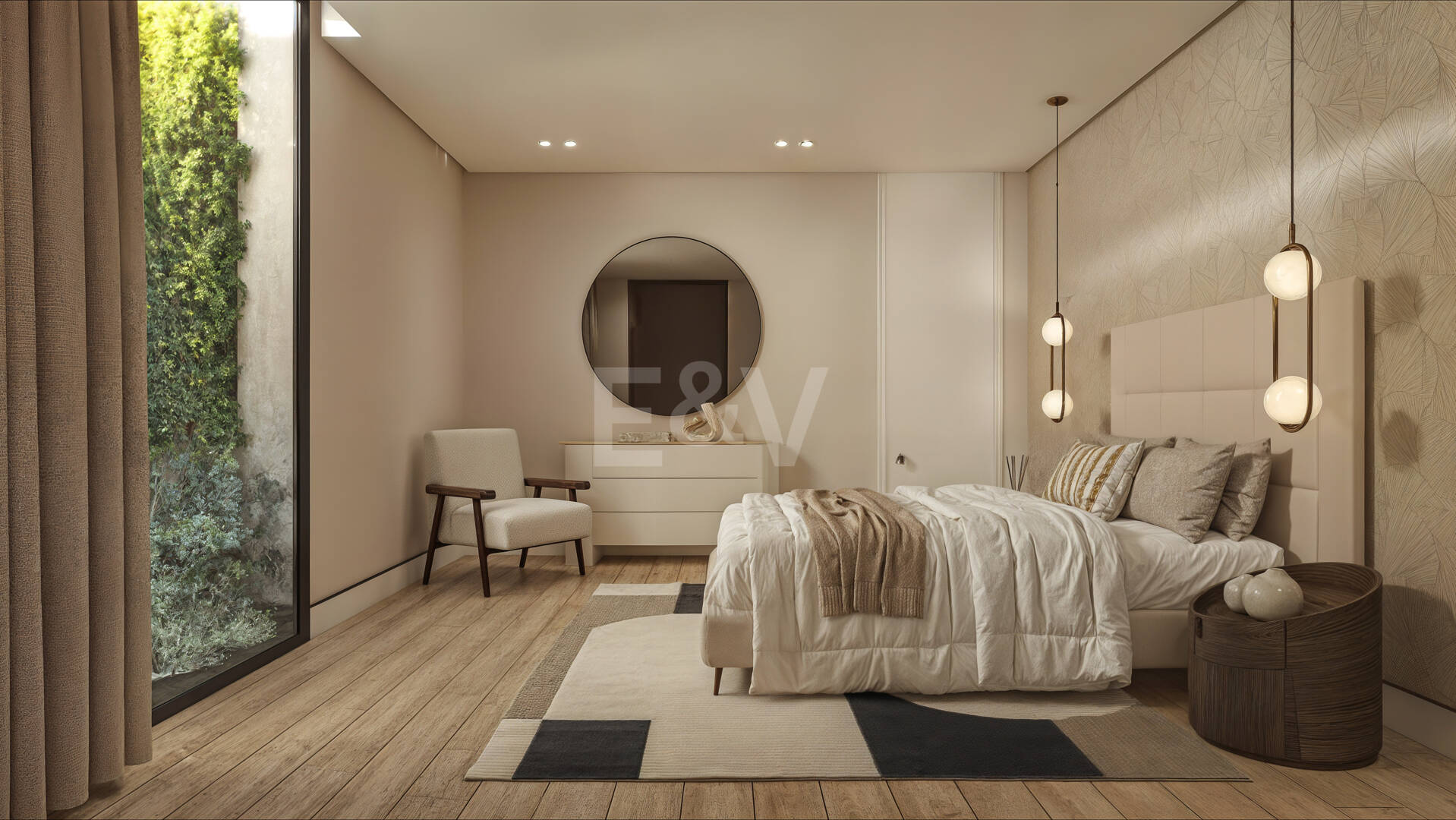 Nybyggd Villa bara fullbordad