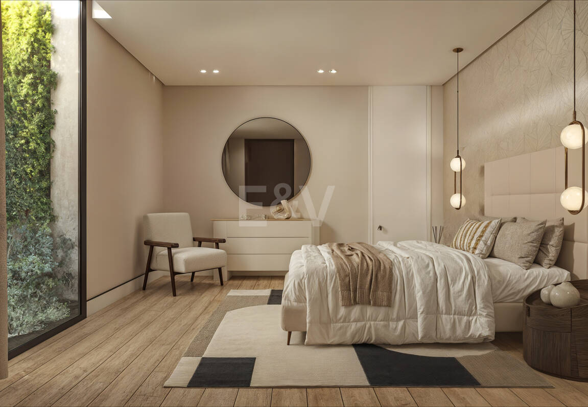 Nybyggd Villa bara fullbordad