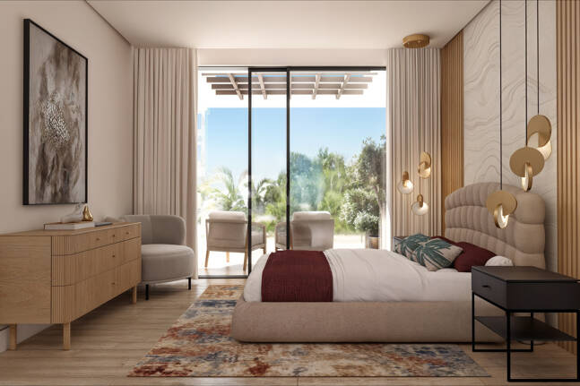 Nybyggd Villa bara fullbordad