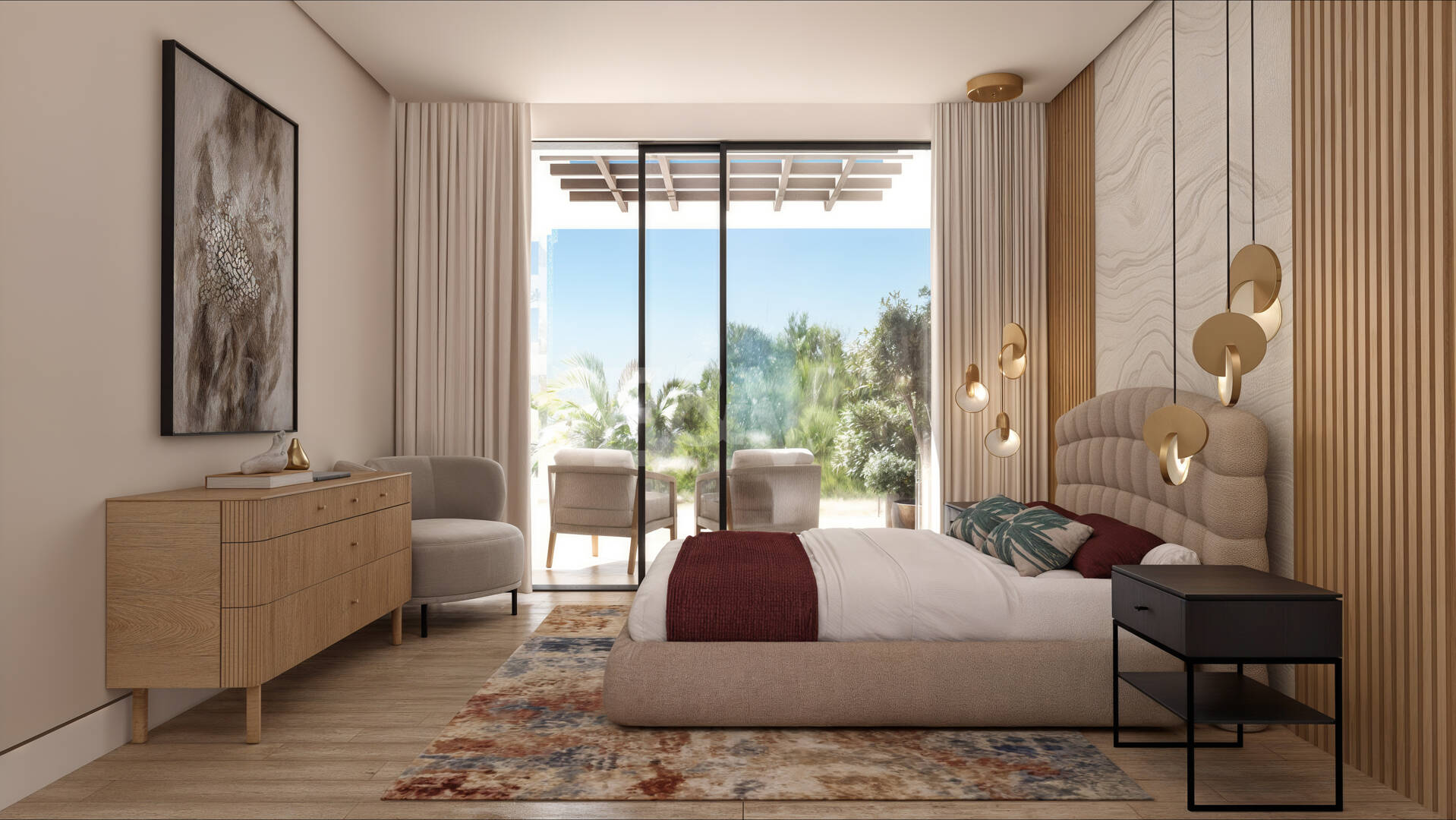 Nybyggd Villa bara fullbordad