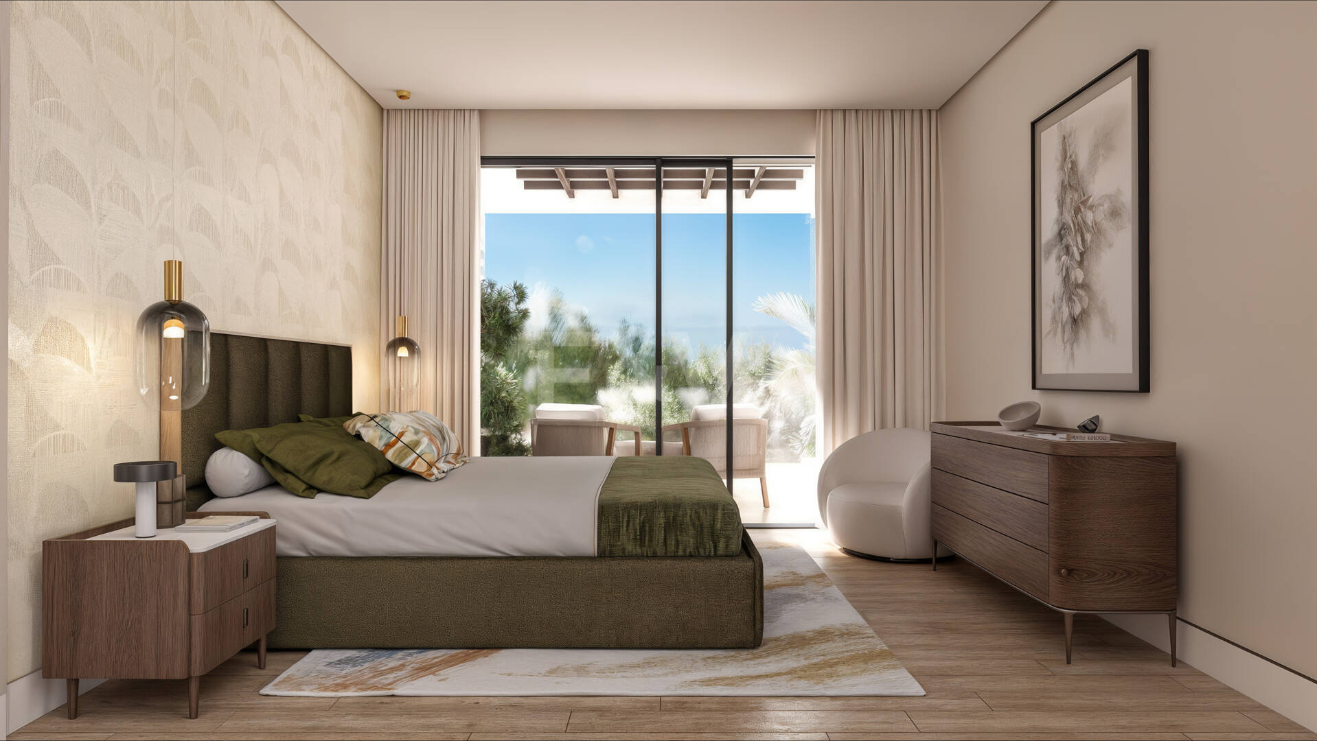 Nybyggd Villa bara fullbordad