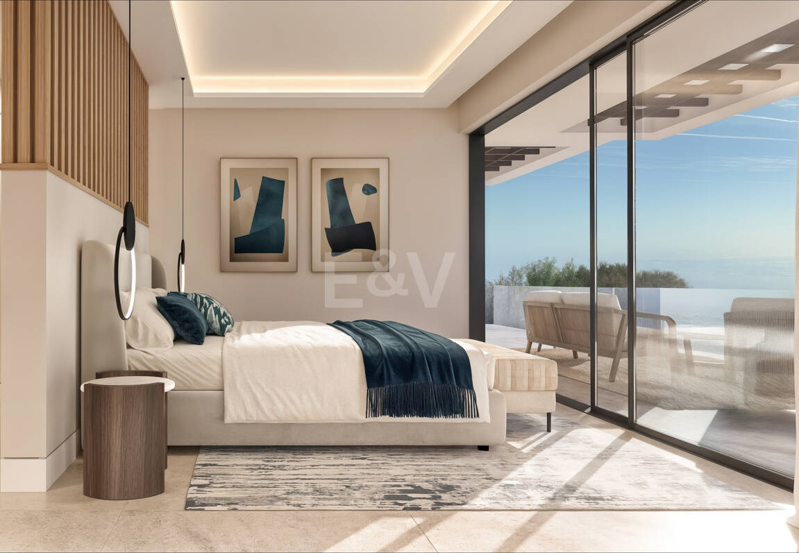 Nybyggd Villa bara fullbordad