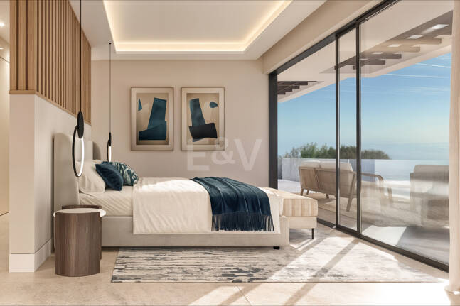 Nybyggd Villa bara fullbordad