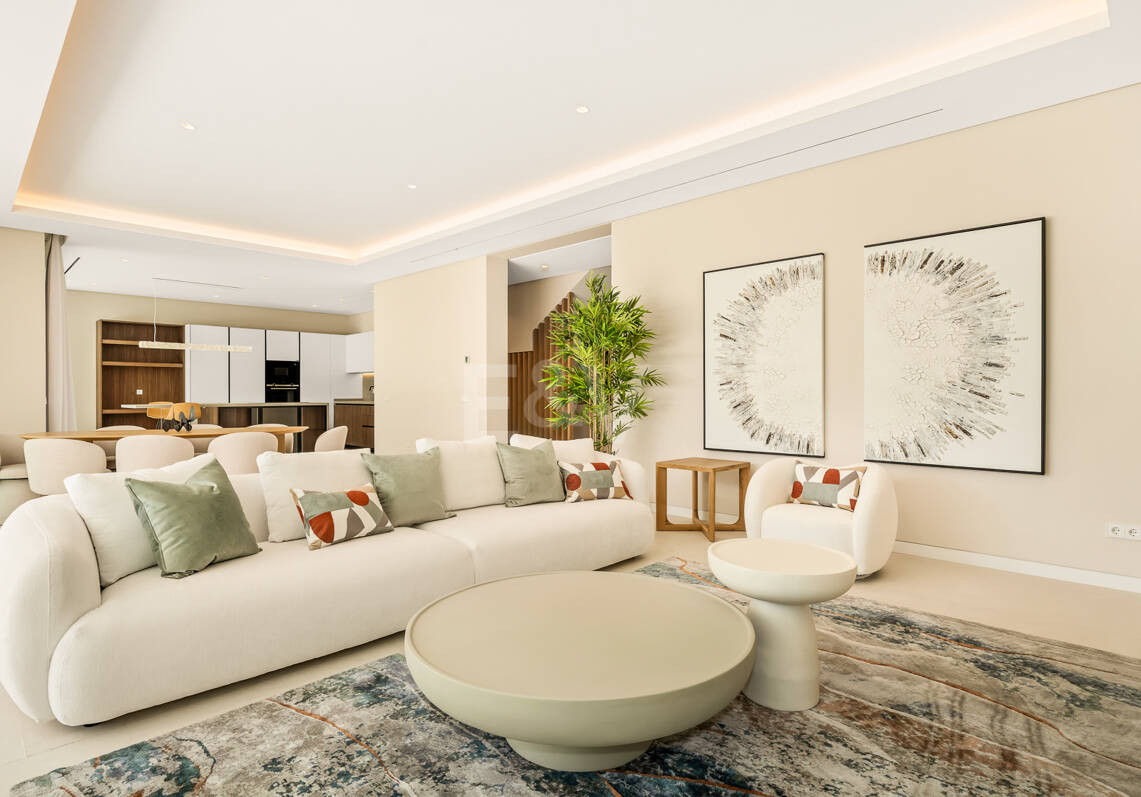 Villa de luxe nouvellement construite avec des équipements de spa à Nagüeles offrant une valeur exceptionnelle