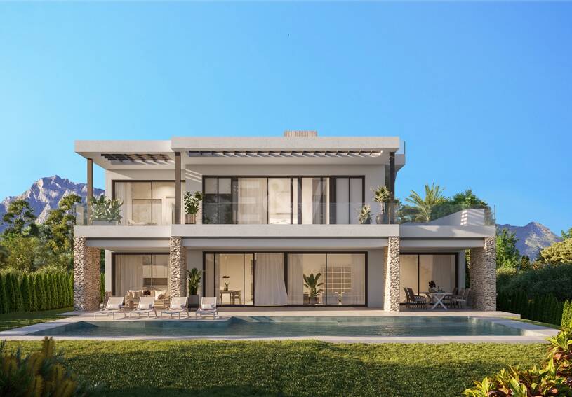 Villa Villa Villa Villa Villa Emerald: Modern lyxvilla i Nagüeles