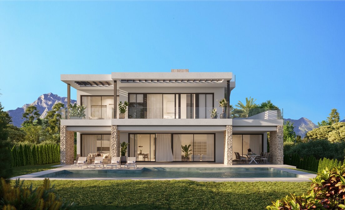 Villa Emerald: lujosa villa de estilo contemporáneo en Nagüeles