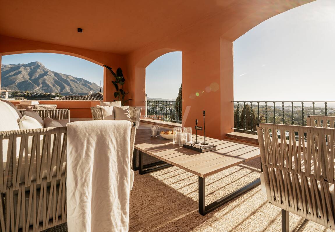 Exquisito ático de 4 dormitorios en La Cerquilla en Residencial lujoso