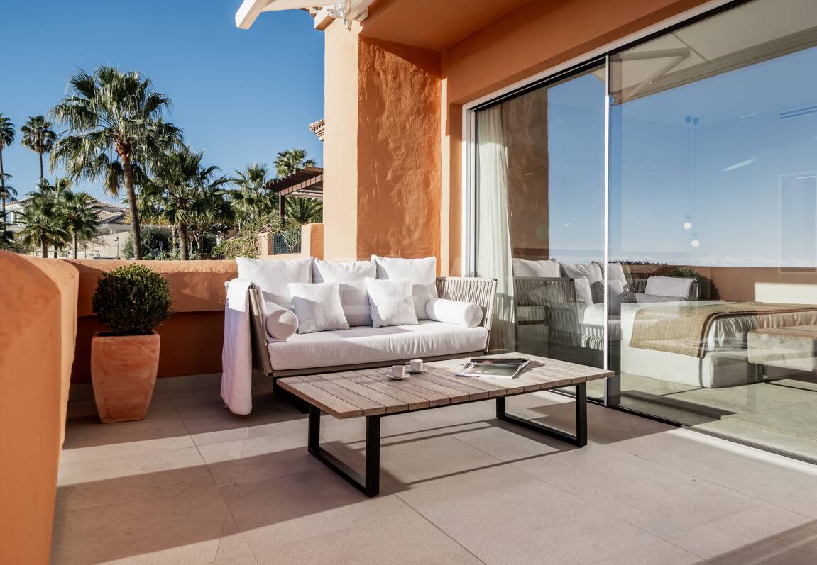 Exquisito ático de 4 dormitorios en La Cerquilla en Residencial lujoso