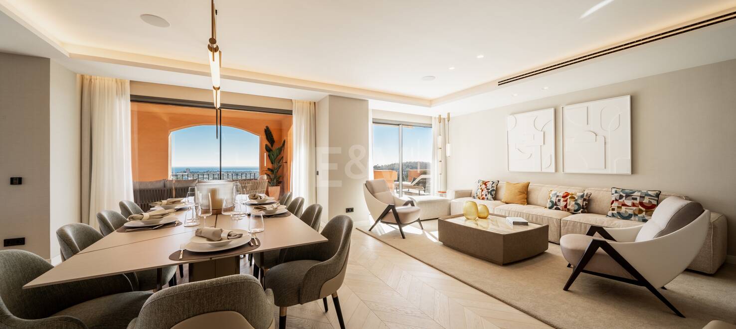 Exquisite 4-bedroom penthouse in La Cerquilla set in luxury complex
