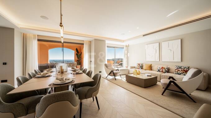 Exquisites 4-Schlafzimmer-Penthouse in in La Cerquilla in Luxuskomplex