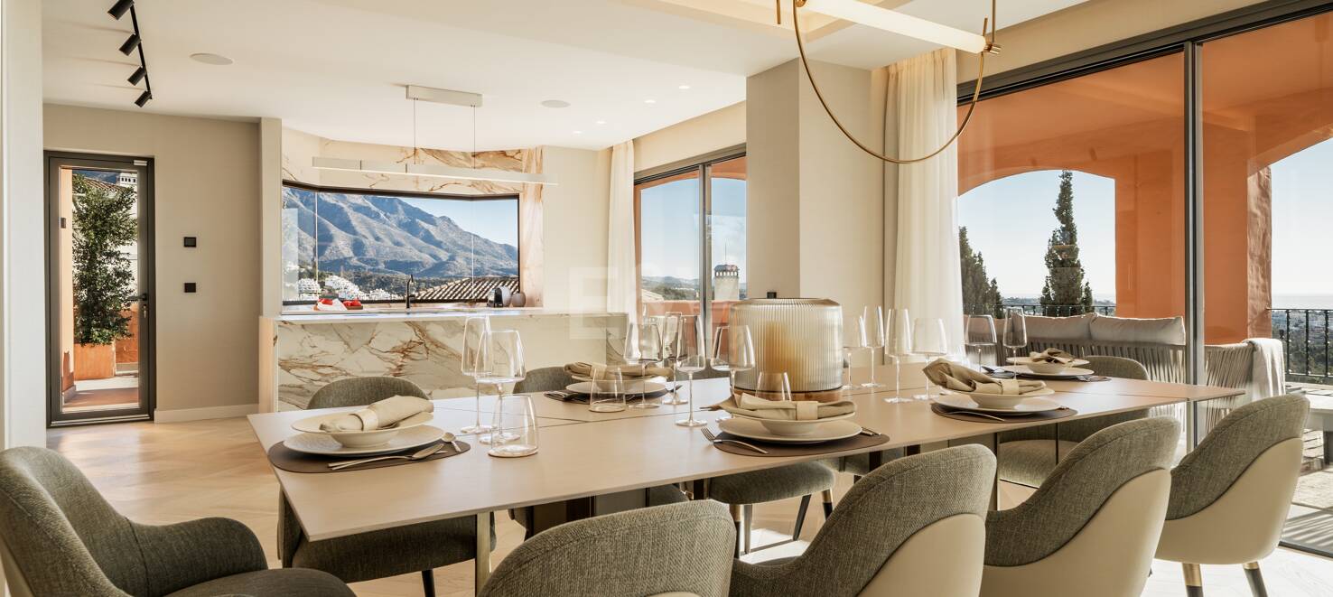 Exquisite 4-bedroom penthouse in La Cerquilla set in luxury complex