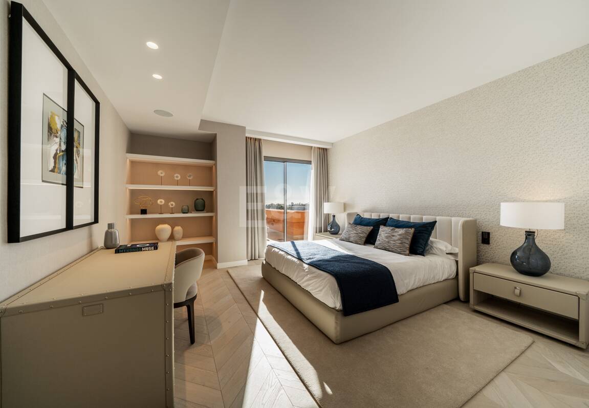 Exquisito ático de 4 dormitorios en La Cerquilla en Residencial lujoso