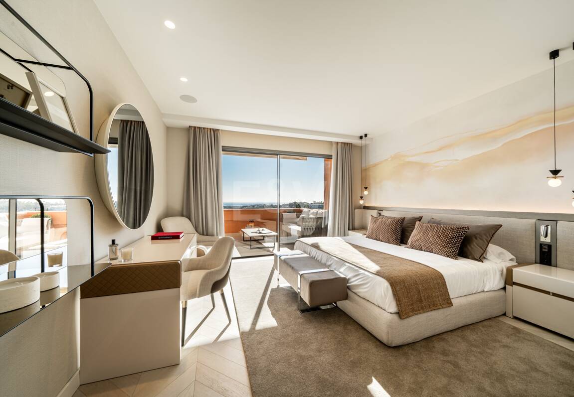 Exquisito ático de 4 dormitorios en La Cerquilla en Residencial lujoso