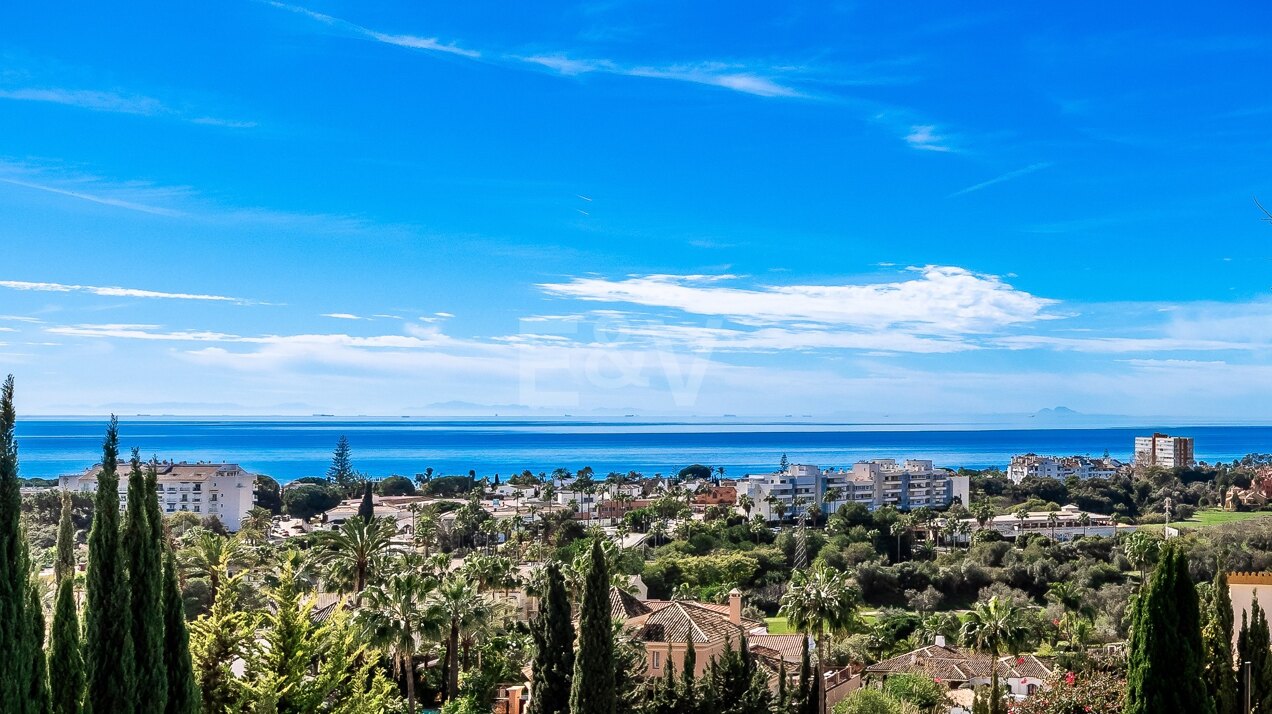 Villa tradicional con vistas espectaculares en El Rosario