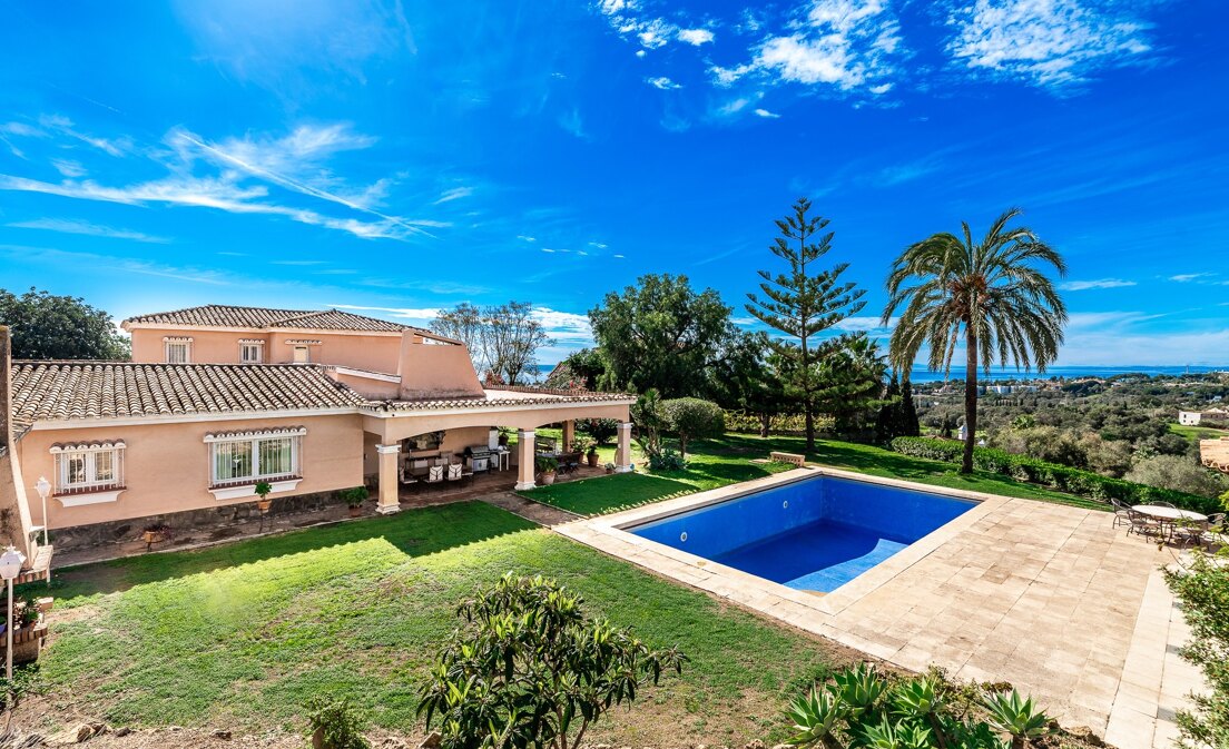 Villa traditionnelle avec vue spectaculaire à El Rosario