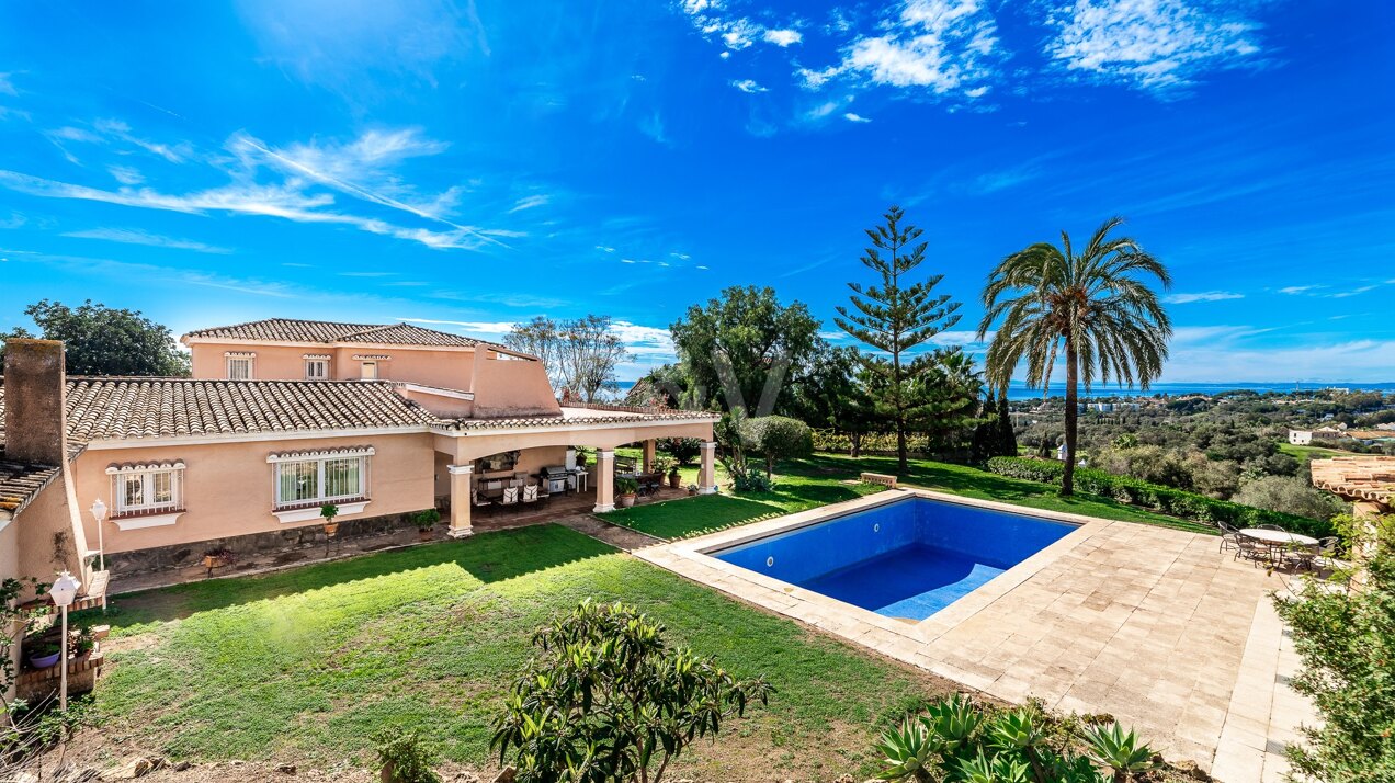 Villa traditionnelle avec vue spectaculaire à El Rosario