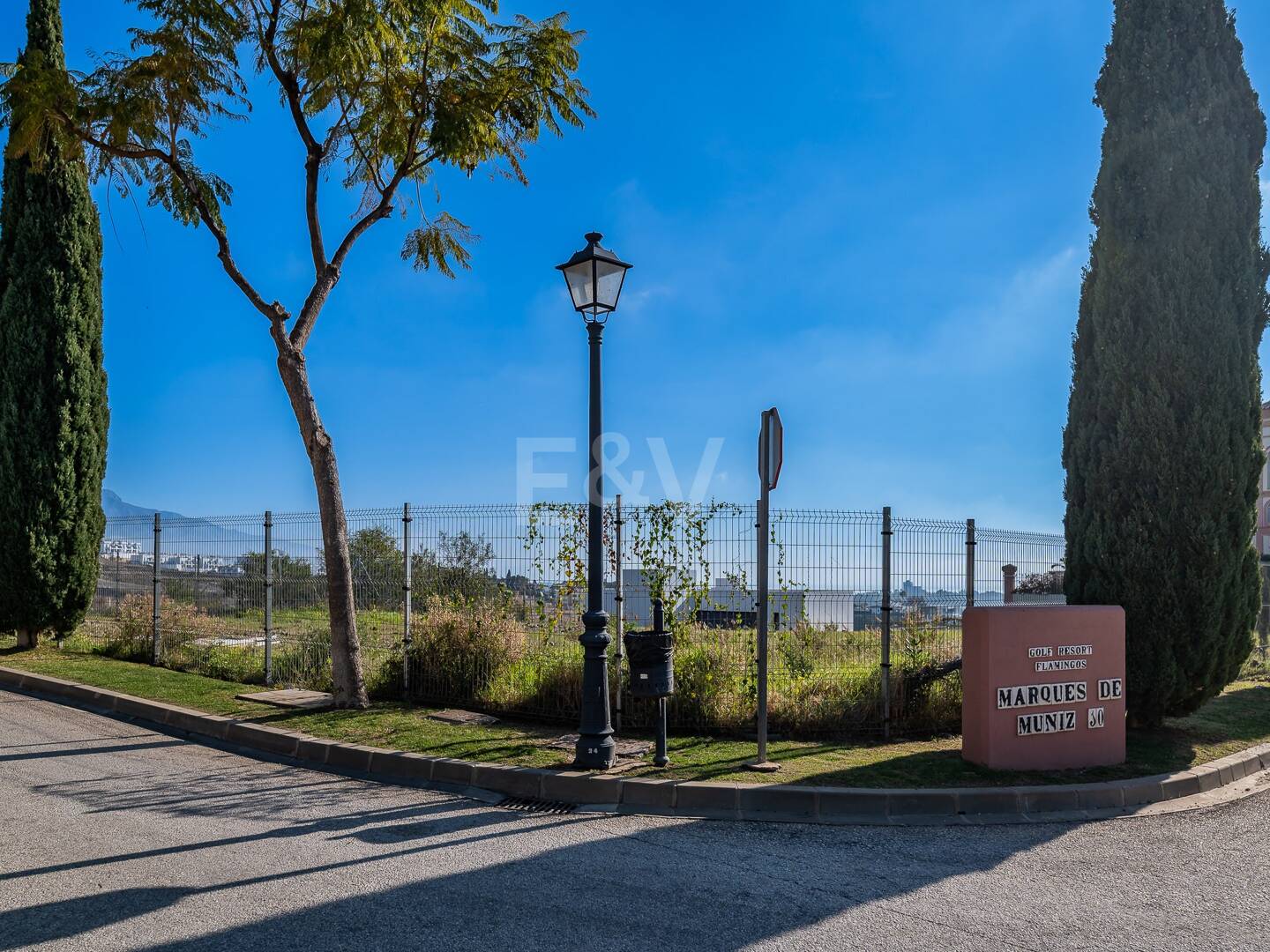 Terrain plat à Los Flamingos Golf avec vue sur la mer