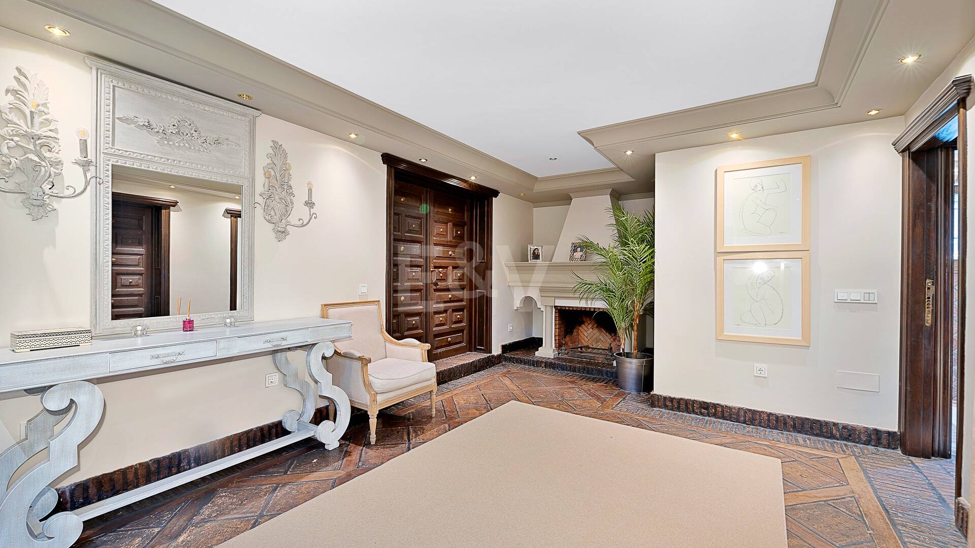 Andalucian mästerverk i Las Chapas Playa nära stranden