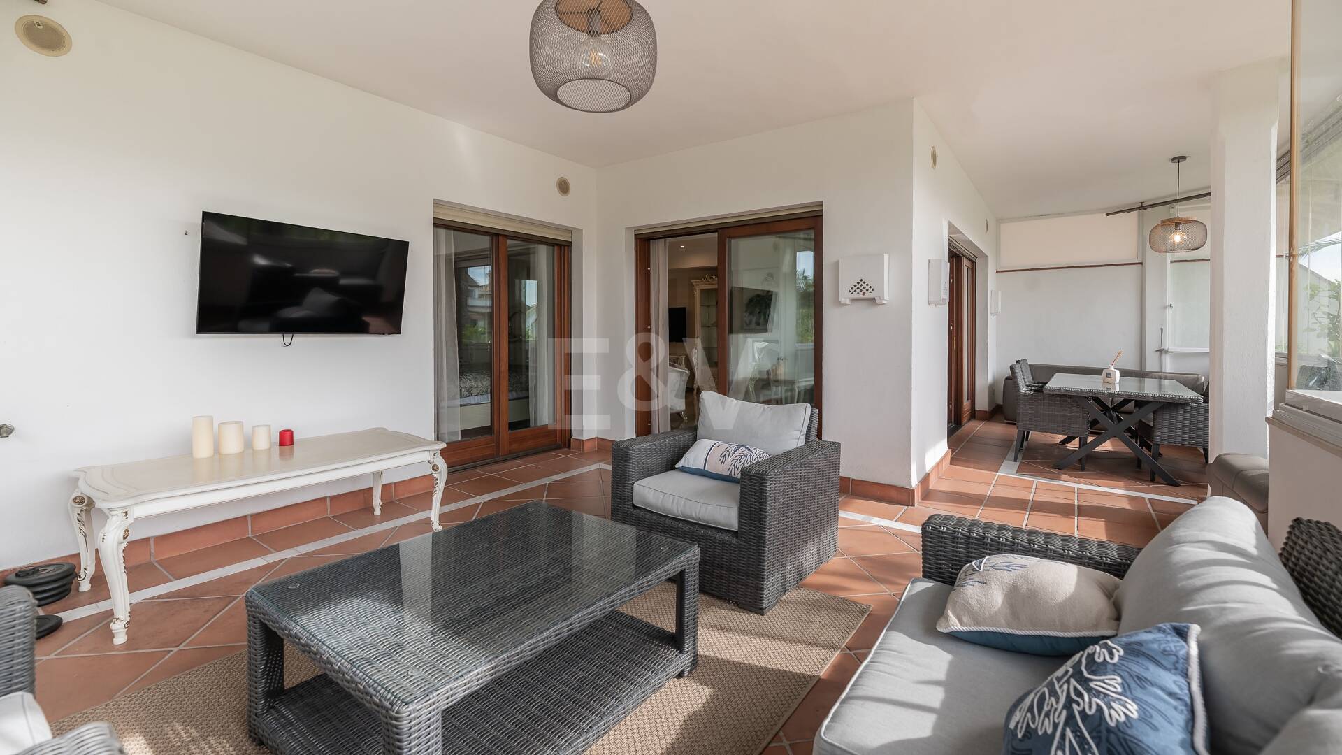 Eckwohnung in der prestigeträchtigen Urbanisation von Lomas del Rey